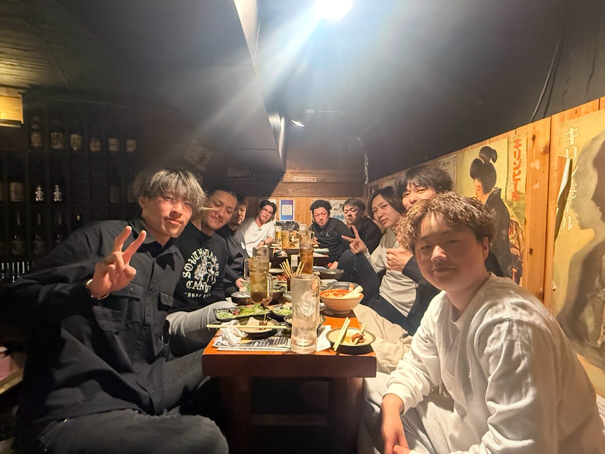 寺田建設社員の食事会